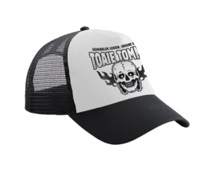 toaie tommy - cap zwart wit