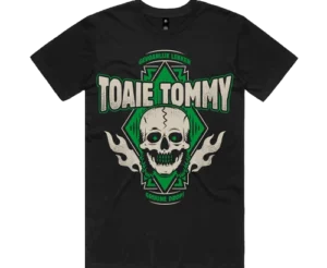toaie tommy - groen logo - voor